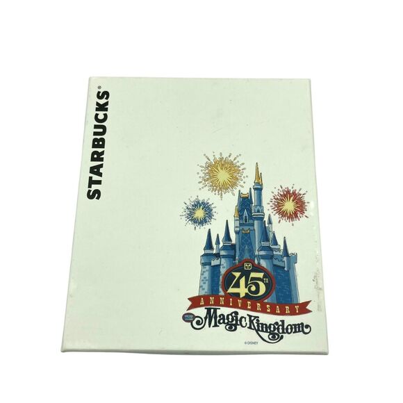 Starbucks & Disney World 45th Anniversary Magic Kingdom Ceramic Coffee Mug NIB - Picture 4 of 10
